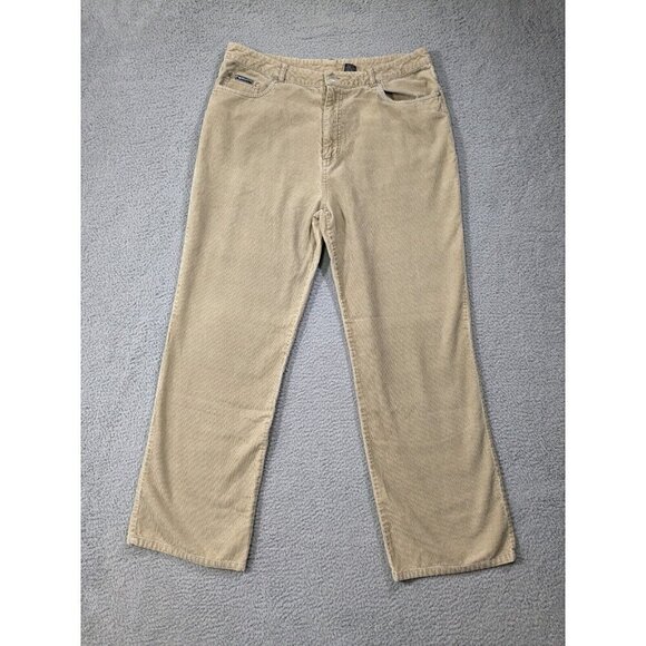 Wave Riding Vehicles Corduroy Pants Mens 34 WRV Int. Retro Style Skater Beige - Picture 1 of 16